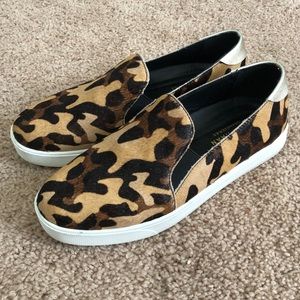 Cole Haan Grandseries Slide-On Sneakers Leopard